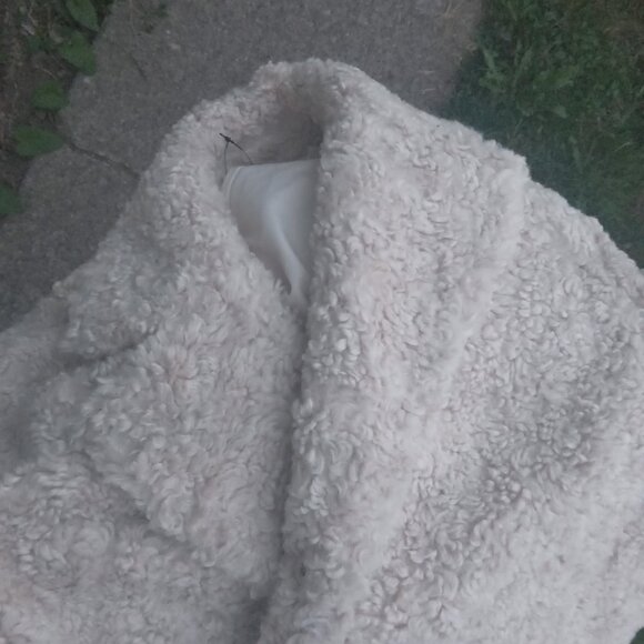 Relaxed-Fit Three-Button Teddy Coat RW CO - Picture 8 of 8